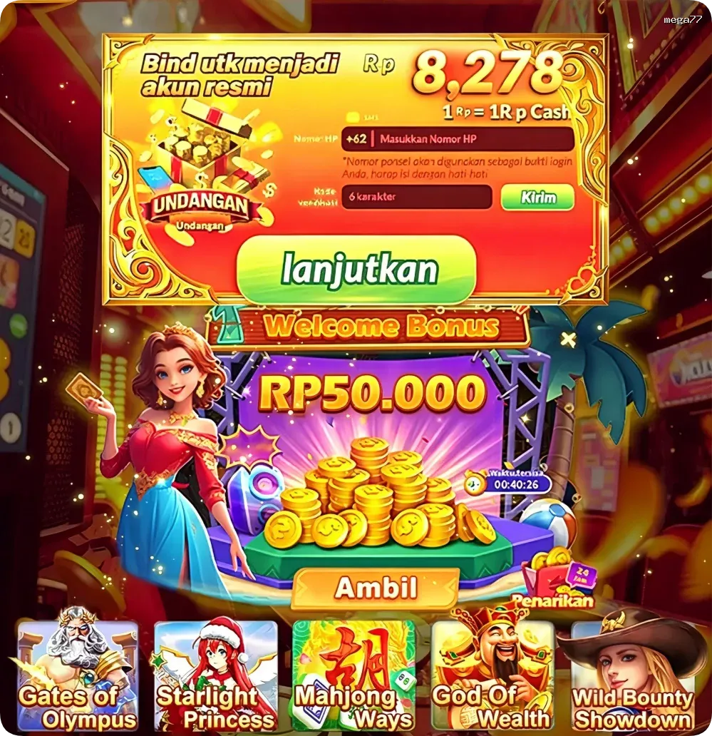 mega77 Masuk